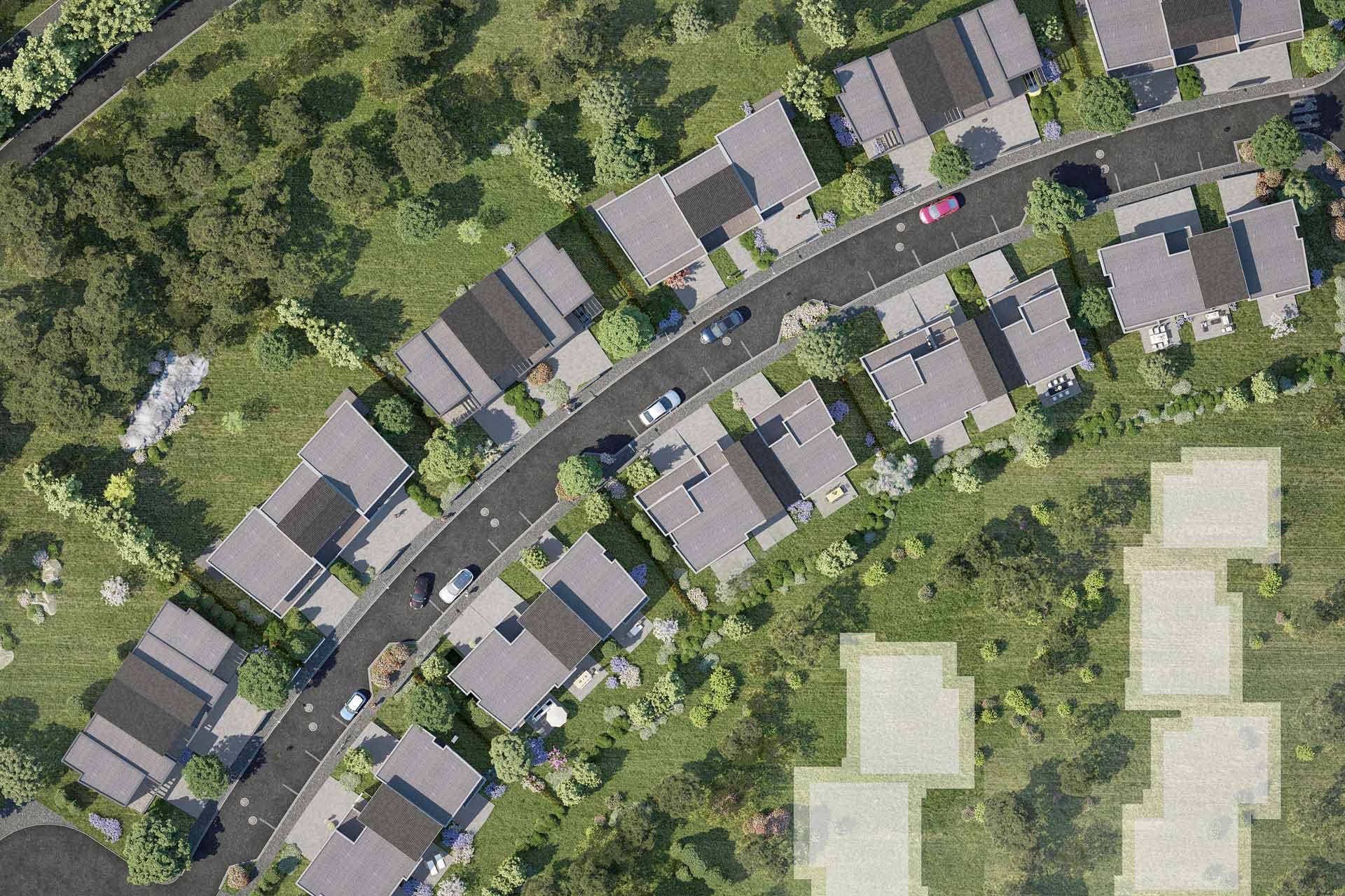 Staff Aménagement et Promotion - Programme immobilier neuf Les Maisons Poésie à Marly