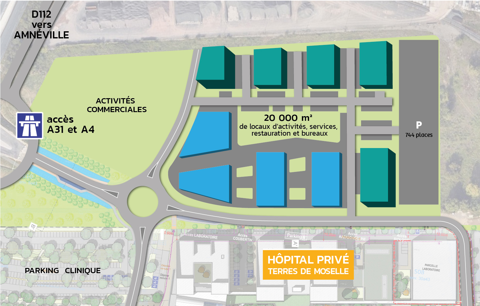 Staff Aménagement et Promotion - Aménagement Hôpital privé Terres de Moselle à Maizières-Lès-Metz