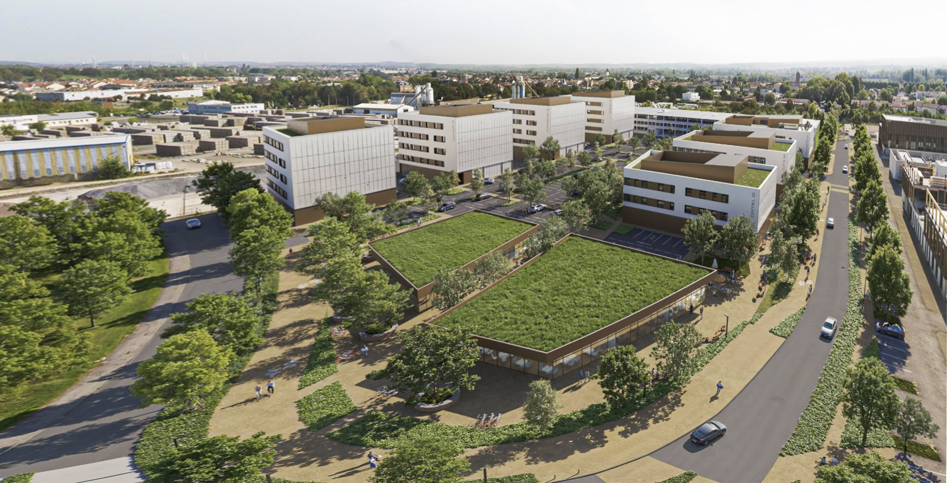 Neo Terra - Perspective extérieure